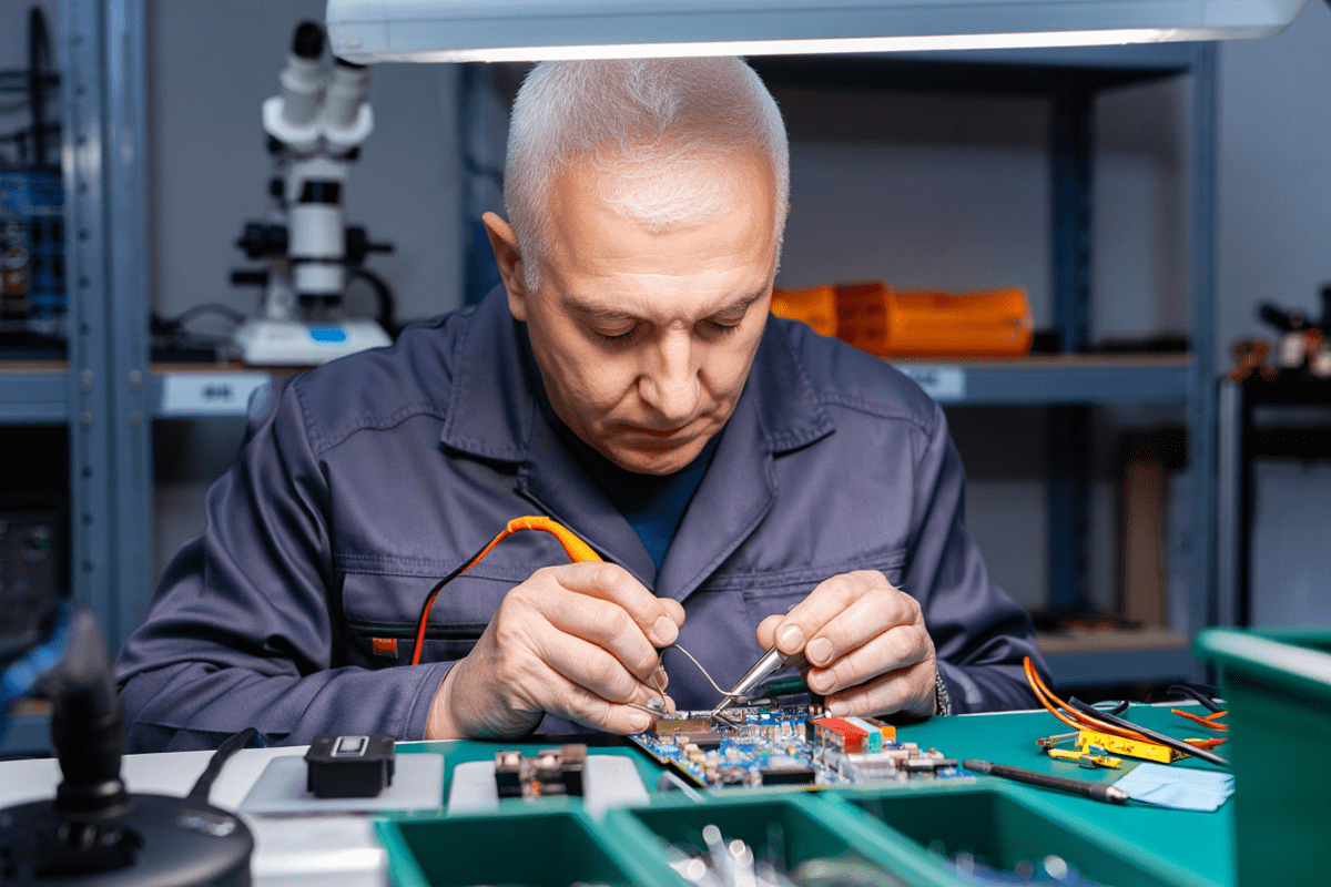 Процесс ремонта техники Huawei в huaweicentr